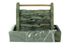 Harmony Steps Tabletop Relaxation Rest Tranquil Fountain Waterfall Rocks G1341