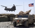 Ch-47 Chinook Helicopter & Army Humvee 8x10 Glossy Photo Print