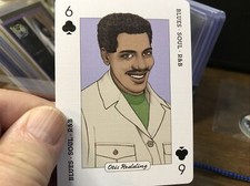 2019 Music Genius Playing Card Rik Lee/Charlie Harris Illust. OTIS REDDING