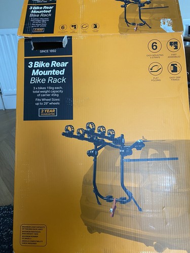 halfords essentials bike rack