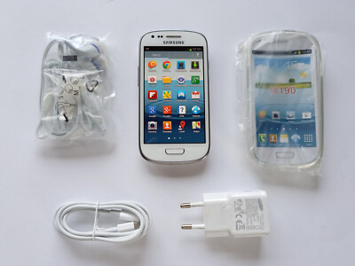 100% original Samsung Galaxy S3 min -8GB - GT I8190 - Weiss -ohne  SIMLock- Top