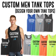 Pc54tt Ink Stitch Design Your Own Custom Printed Tank Tops