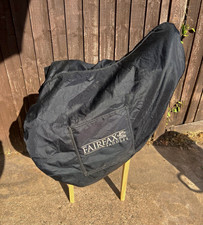 Fairfax Brown Leather Jumping Saddle 17" Size - Horse Saddle