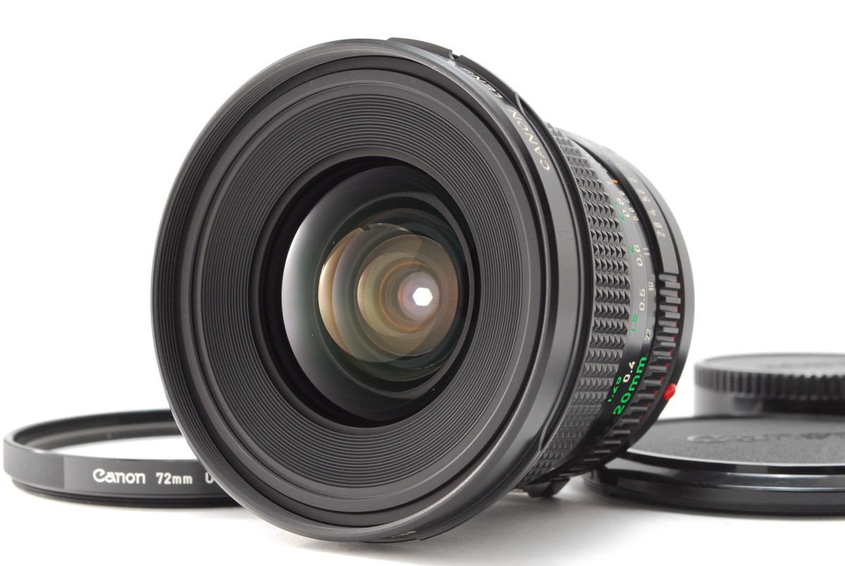 Near MINT] Canon New FD NFD 20mm f/2.8 Wide Angle MF Lens
