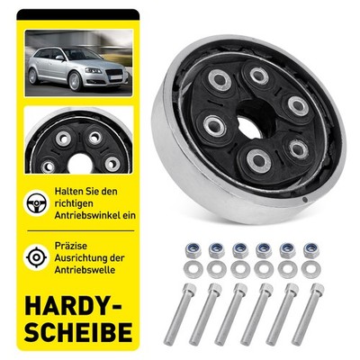 Hardyscheibe Hinten Für Audi A3 Q3 VW Golf V Passat Tiguan Seat Skoda 1K0521307