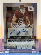 2021 Panini Contenders Draft Picks - Legacy Ticket Lane Johnson #LT-LJ Bowl...