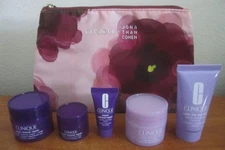 CLINIQUE FACE 7 PRODUCTS: SMART CLINICAL REPAIR (5), TAKE THE DAY OFF (2) + BAG