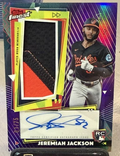 2026 Topps Finest Jeremiah Jackson Base (RAW)