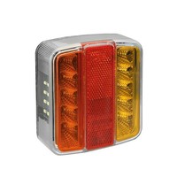 Led-Zusatz-RüCkleuchte 29 LED - 5 Funktionen 12/24V Homologiert