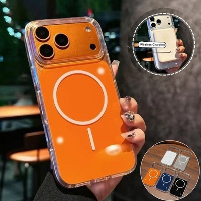 Fr Apple iPhone 17 Pro Max Plus Air Shockproof Magsafe Case Cover Back TPU Skin】
