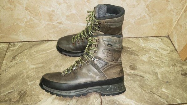 Men Meindl Boots Brown Leather 42.5