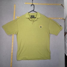Vintage Golf Shop Of St Andrews Polo Shirt Mens XL Green Millennium 2000 Golf