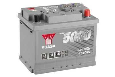 YUASA YBX5027 Starter Battery for ,ABARTH,ALFA ROMEO,ALPINA,ARO,AUDI,AUSTIN,BENT