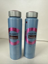 2 PACK Goldwell COLORANCE Demi Permanent Hair Color-7N BK MID BLONDE 4.2 oz