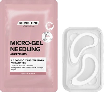 BE ROUTINE Augenpads Micro Gel Needling (Micro Gelnadeln), (1 Paar), neu&ovp