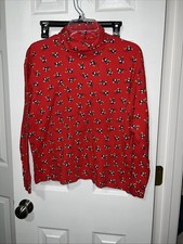 Vtg. 90s Disney  Co Mickey Mouse Womens Size M Long Sleeve Pullover Turtleneck