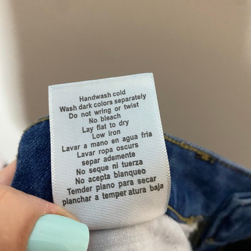 Judy Blue Medium Light Wash Boyfriend Fit Denim Jeans Released Hem Sz 27 / 5 - Picture 11 of 12