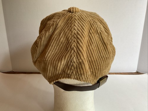 Cappello Stetson vintage velluto a coste pelle strapback berretto pelle di daino UNION MADE IN USA - Foto 3 di 11