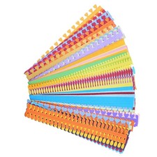 60 Piezas Kits de Acolchado Quilling Flor Papel Colorido Quilling