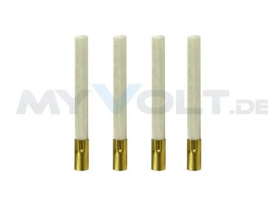 4x Ersatz- Glasfaserpinsel Glasfaserstift Glasradierer