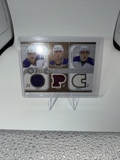 2008 O-Pee-Chee Triple Materials Teemu Selanne Ryan Getzlaf Rob Niedermayer 1ir8
