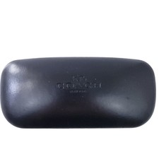 Coach Clambshell Sunglasses Case Black Hard Shell