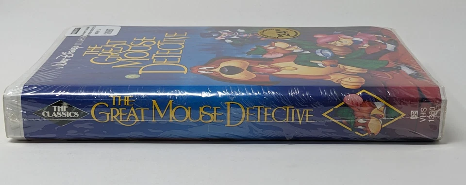 Disney Black Diamond VHS The Great Mouse Detective Sealed NEU - Bild 3 von 4