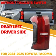 Rear Left Driver Side LED Tail Light Brake Stop Lamp For Toyota Tacoma 2024-2025