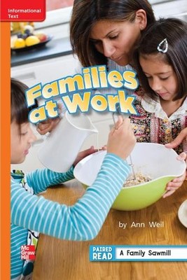 Reading Wonders Leveled Reader Families at Work: Approaching Unit 1 Week 5 Grade