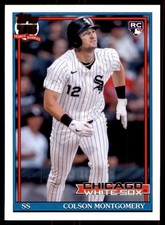 2026 Topps #T91-4 Colson Montgomery 1991 Topps Baseball 35th Anniversary RC