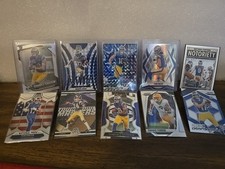 Los Angeles Rams - Terrance Ferguson Silver Prizm + Blue Reactive - Lot Of 10...