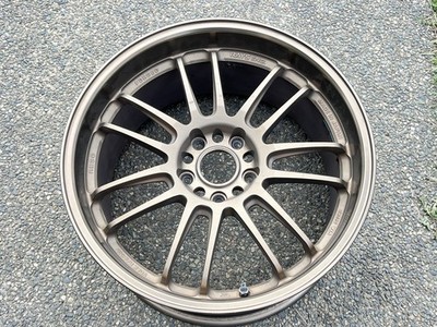 Single One Rays Volk RE30 18x9.5 +35 5x114.3 WHEEL Rim Et35 18in 18  Jdm Rare