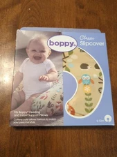 New! Boppy Classic Slipcover Fox Forest Gender Neutral color for 0-12 Mn