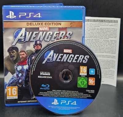 Sony Playstation 4 PS4 Marvels Avengers Deluxe Edition