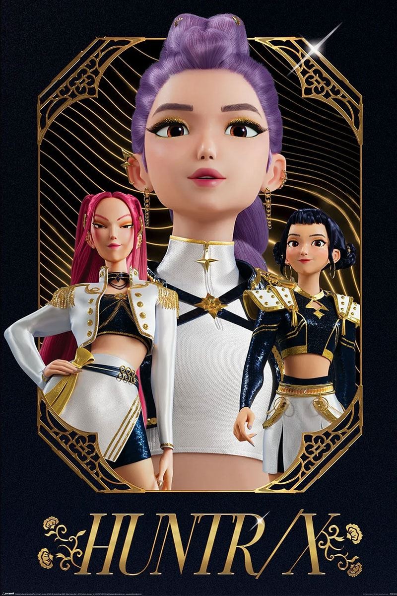 K-Pop Demon Hunters (Huntrix Golden) Maxi Poster