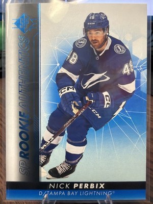 2022-23 SP #129 Nick Perbix Blue