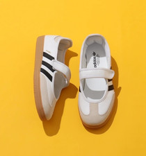 Adidas Samba Jane White Black Gum Women's White Sports Sneaker JR1402