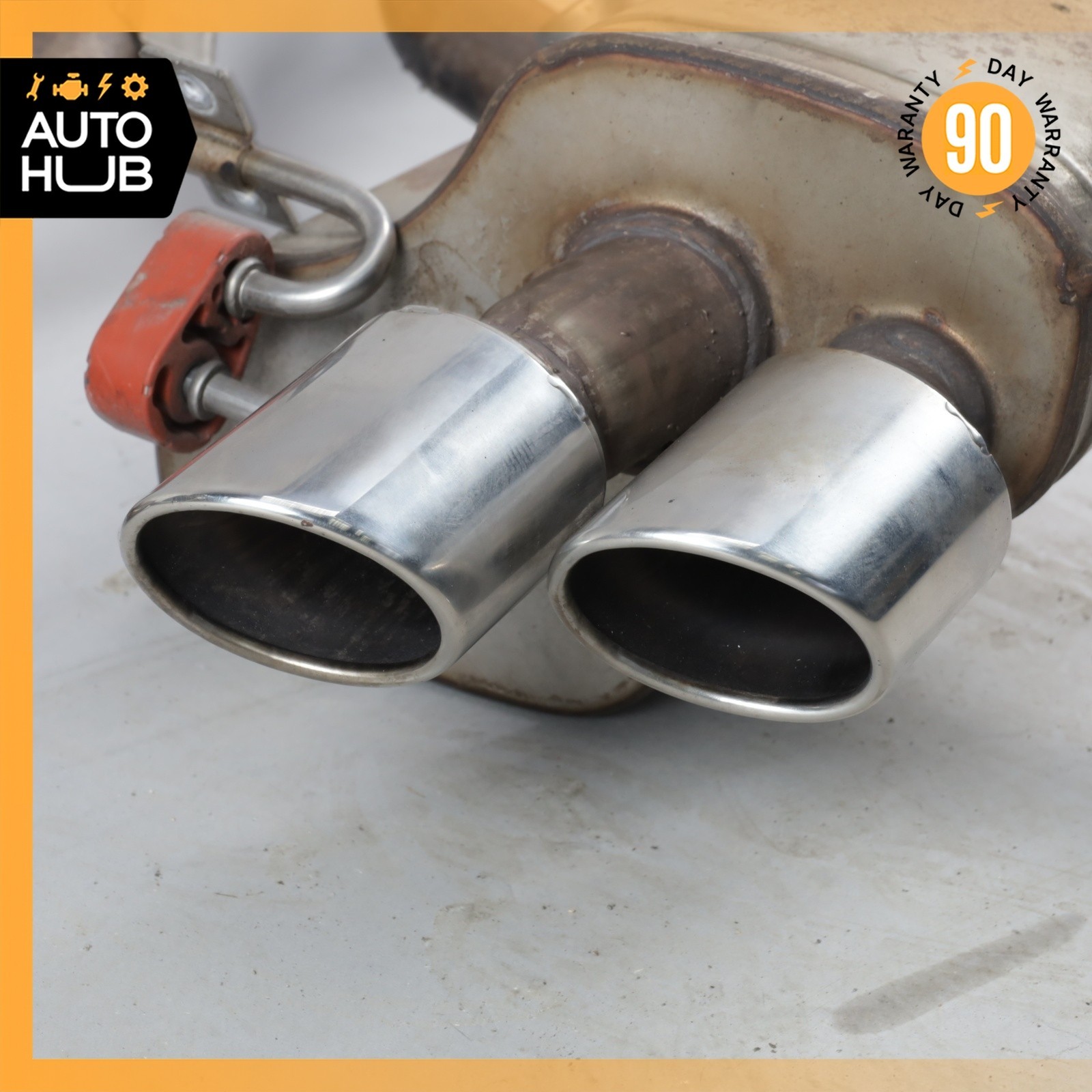 Maserati GranTurismo 4.7L Base Exhaust Mufflers Tips Left & Right Set OEM 23k