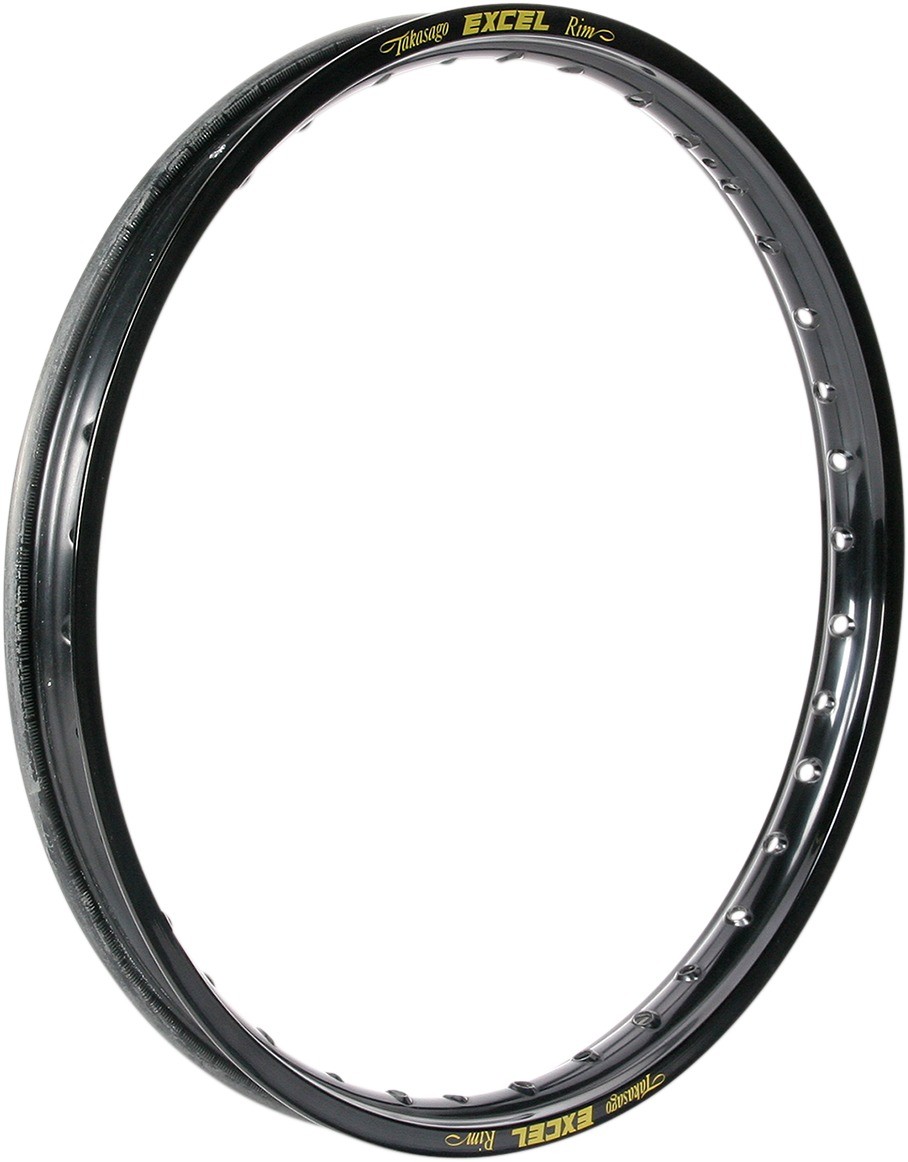 Excel Takasago Front Rim 21x1.60 36H Black Anodized Aluminum ICK408
