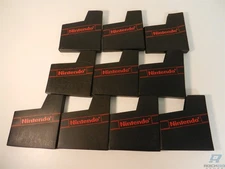 Lot of 10 OEM Nintendo NES Dust Covers Game Cases Sleeves All with Nintendo Logo