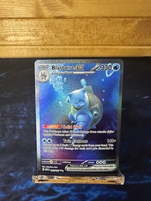 Pokemon Mew En-151 200/165 Blastoise EX Special Illustration Rare 2023