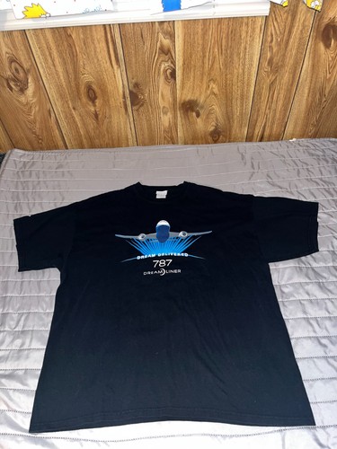 Boeing 787 Dreamliner Dream Delivered Shirt 2XL