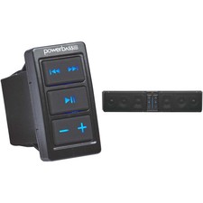 PowerBass XL-650 - 6 Speaker System Bluetooth Powersports Sound Bar with XL-S...