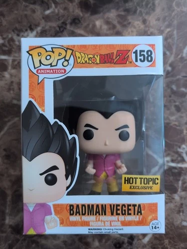 Funko Pop! - Animation - DBZ - Badman Vegeta - Hot Topic Exclusive - NIB
