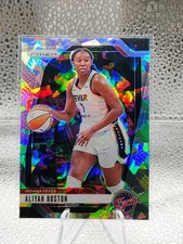 2024 Aliyah Boston Panini WNBA Prizm Cracked Silver Ice BASKETBALL #3 Fever