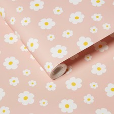 Pink Daisy Kids Wallpaper - Pillowfort