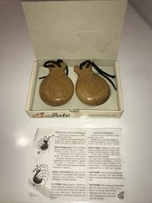 Vintage Spanish Professional Castanets Jale NEW