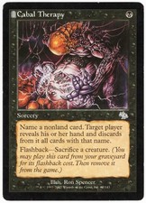 Cabal Therapy 2002 Judgment Black Uncommon Sorcery MTG SP - NM AZ9