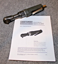 Craftsman 38 Air Ratchet Wrench Model 875.191172  Manual Tested