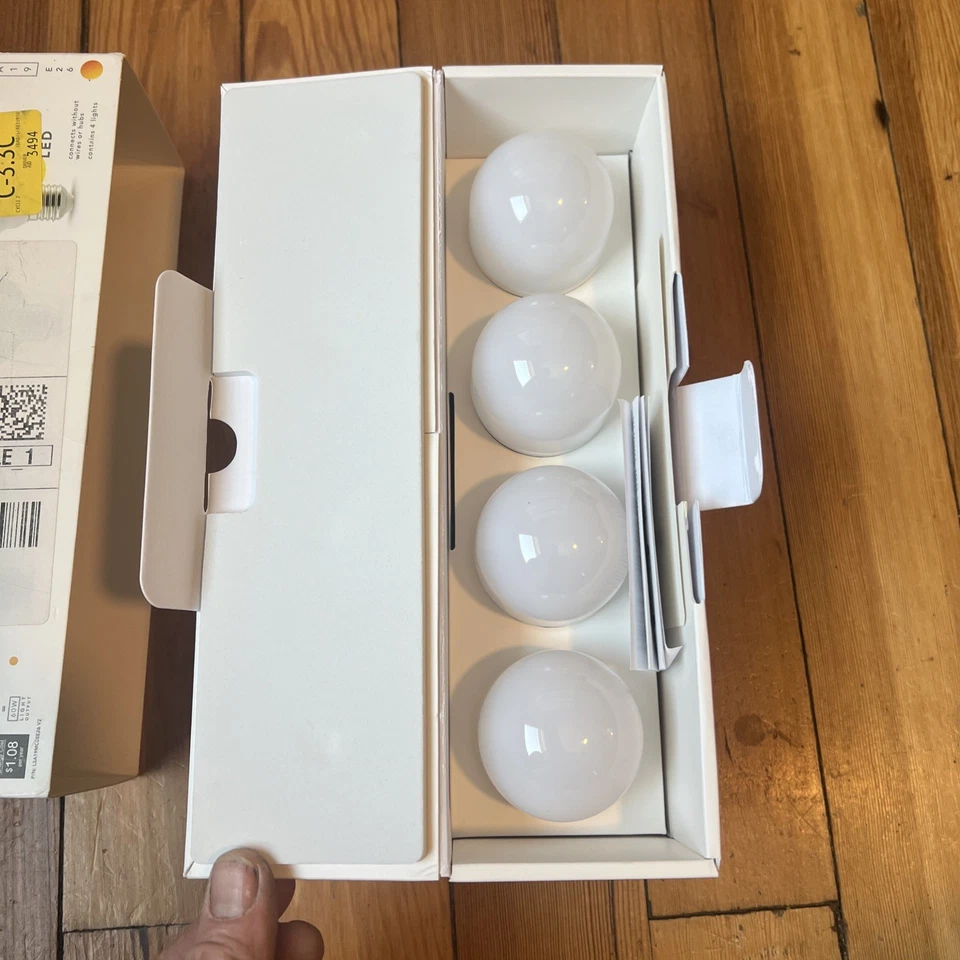 60-Watt Equivalent Mini Multi-Color A19 Dimmable Wi-Fi Connected LED Smart Light - Image 2 of 2